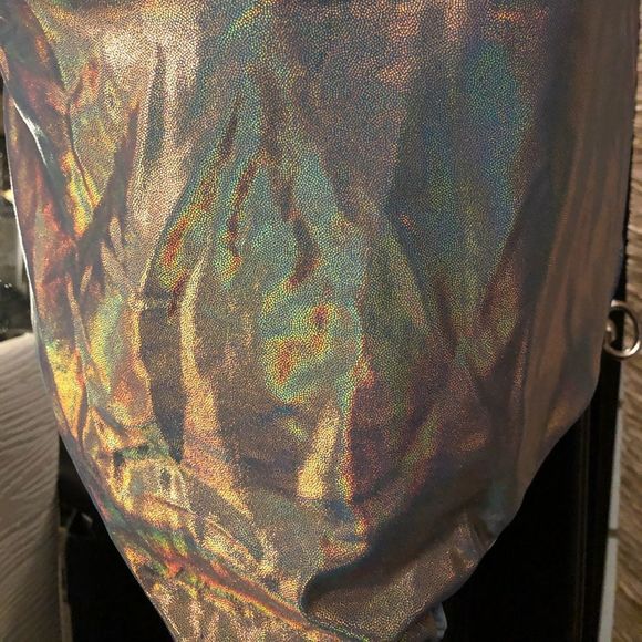 YMI Reversible Iridescent/Tye Dye bathing suit NWT - Picture 5 of 9